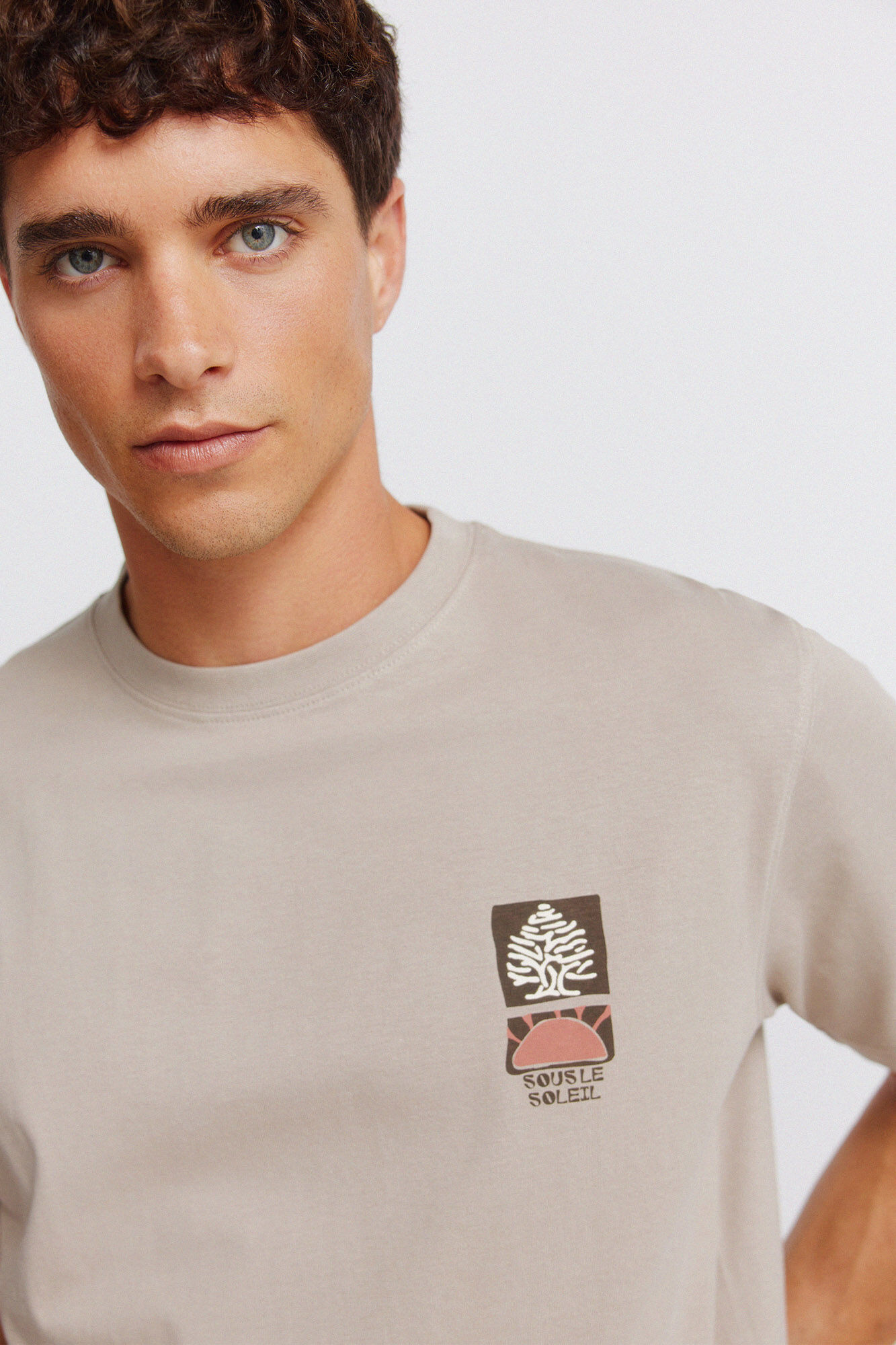 Springfield Camiseta logo Springfield collage