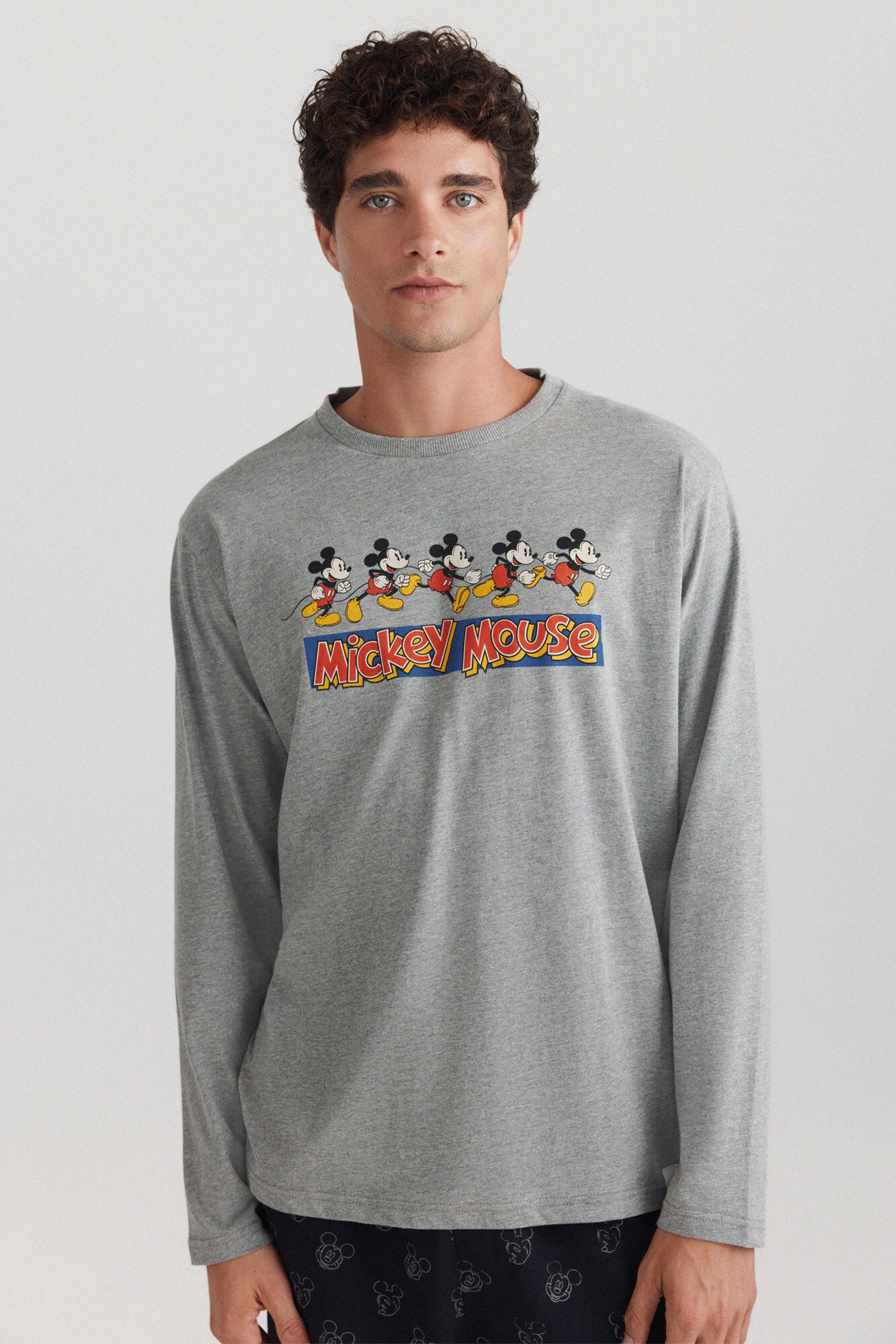 Springfield Duga pidžama s mikroprugama Mickey Mouse