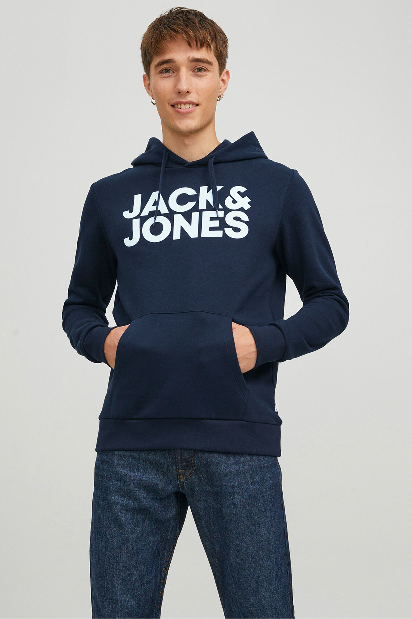 Jack & Jones Sudadera logo capucha