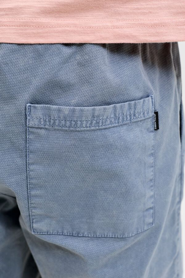Jack & Jones Bermuda em relevo relaxed azul
