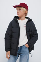 Springfield Kids Dečja štepana jakna Crna