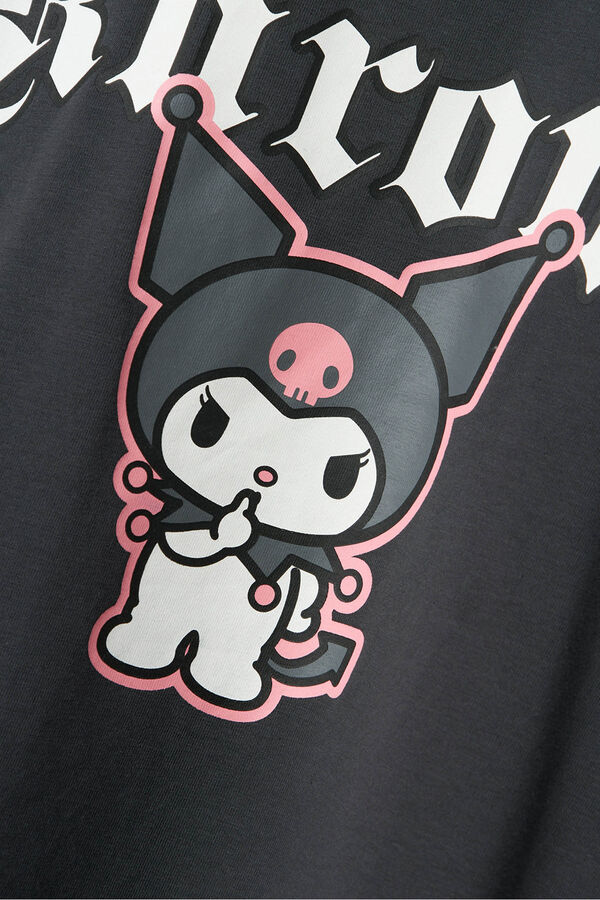 Name it Camiseta Kuromi ni&ntilde;a gris