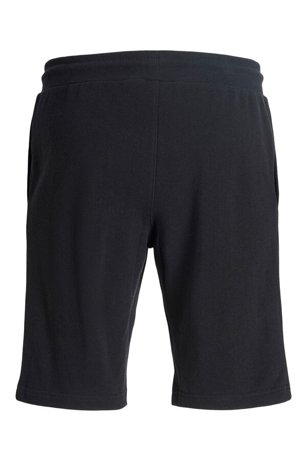 Jack & Jones Bermuda felpa regular fit negro
