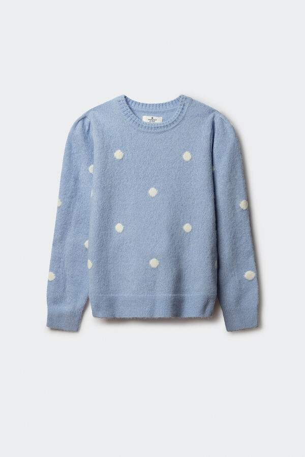 Springfield Kids Devojački tufne sa džemper Plava