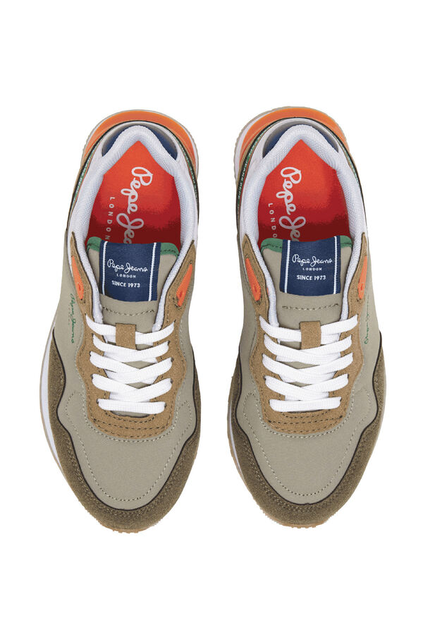 Pepe Jeans Zapatillas Running Combinadas kaki