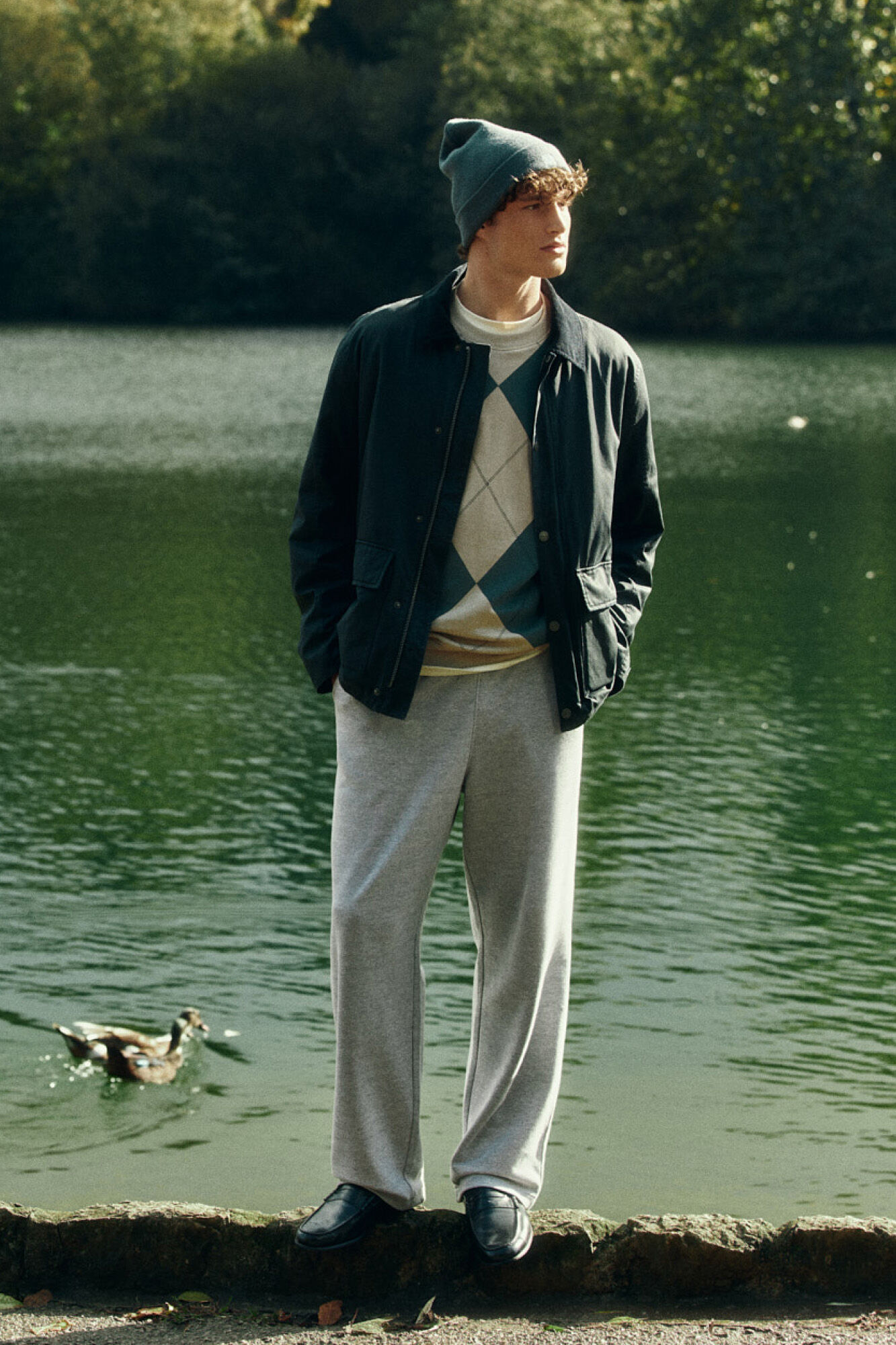 Springfield Pantal&oacute;n chandal ancho