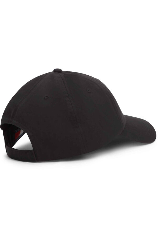 Tommy Jeans Gorra Tommy Jeans con logotipo frontal negro