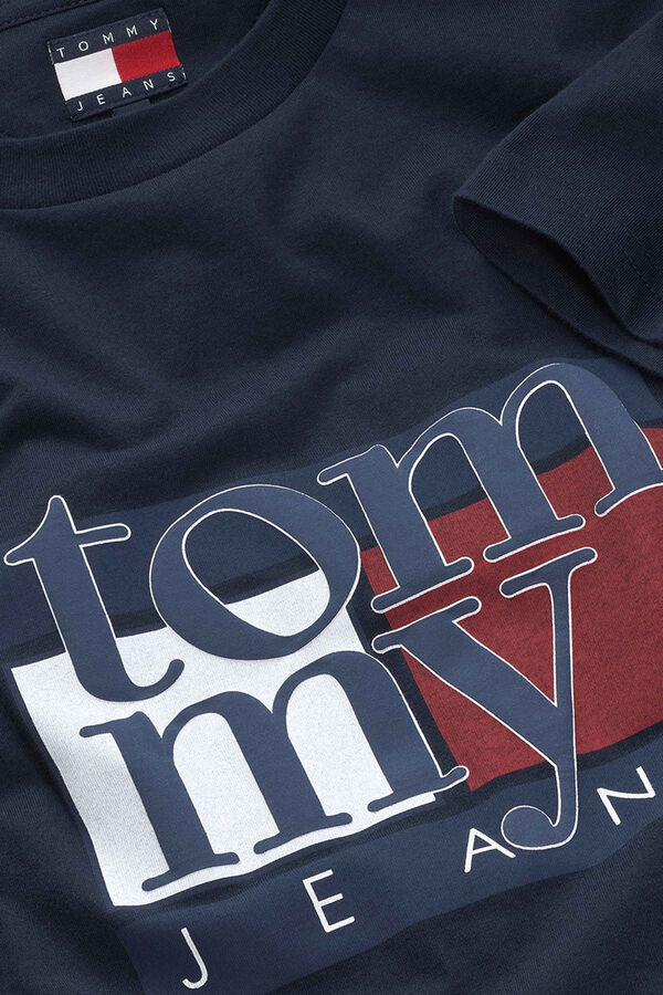 Tommy Jeans T-shirt de homem Tommy Jeans azul