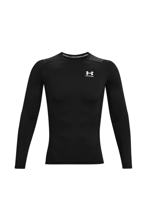 Under Armour Camiseta manga larga HeatGear negro