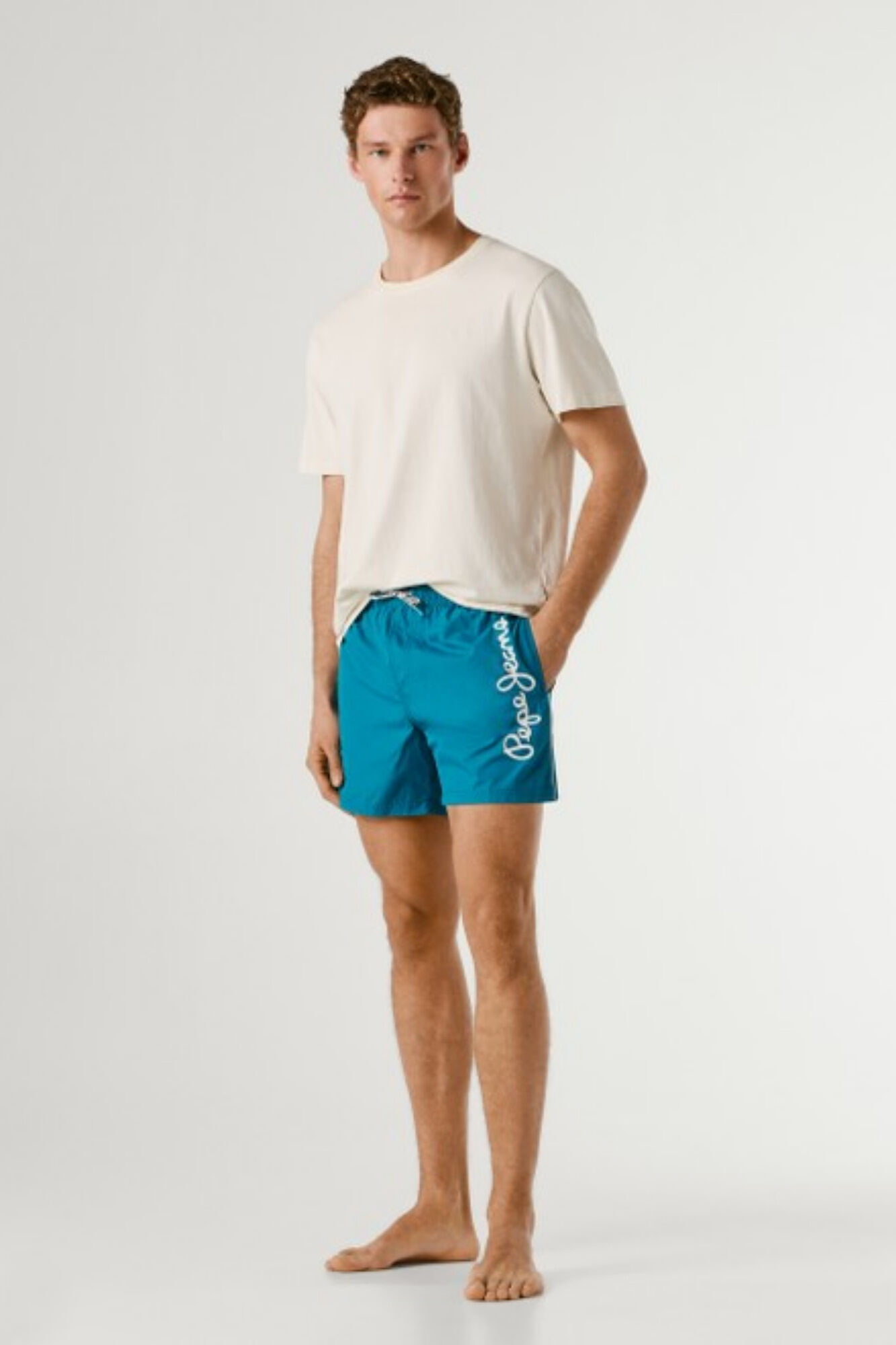 Pepe Jeans Ba&ntilde;ador liso secado r&aacute;pido