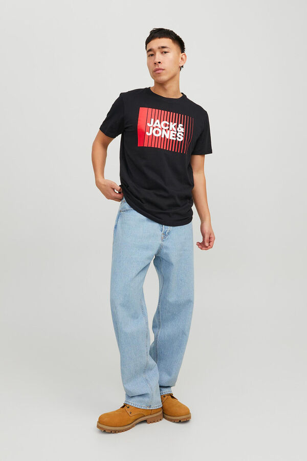 Jack & Jones Standard fit T-shirt black