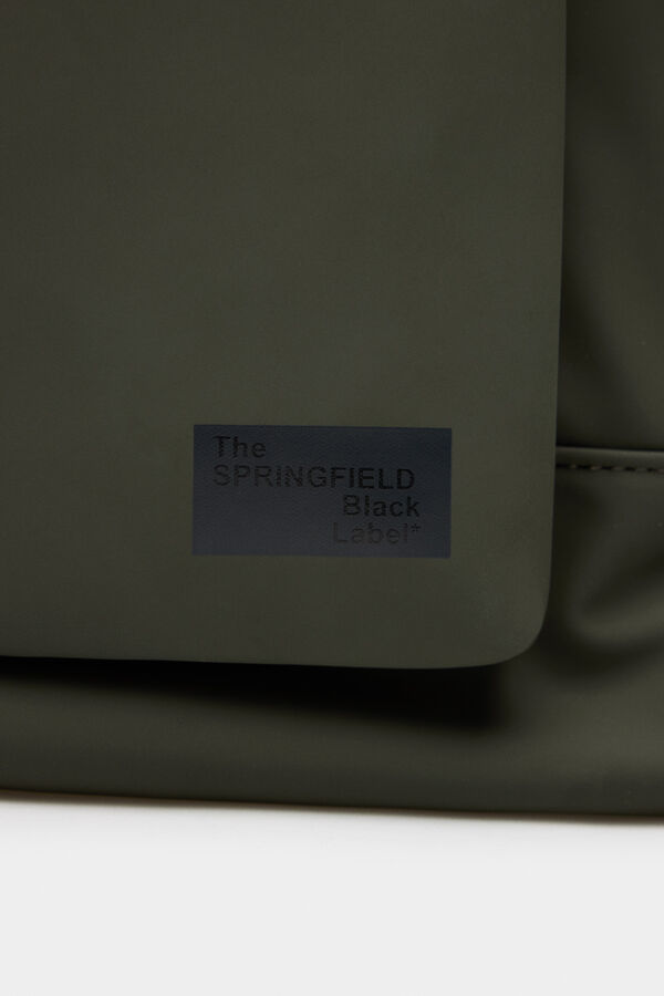 Springfield Mochila emborrachada verde verde