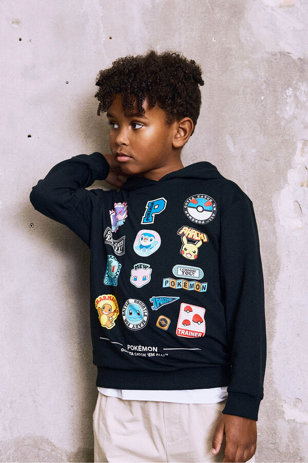 Name it Moletom com capuz do Pok&eacute;mon preto