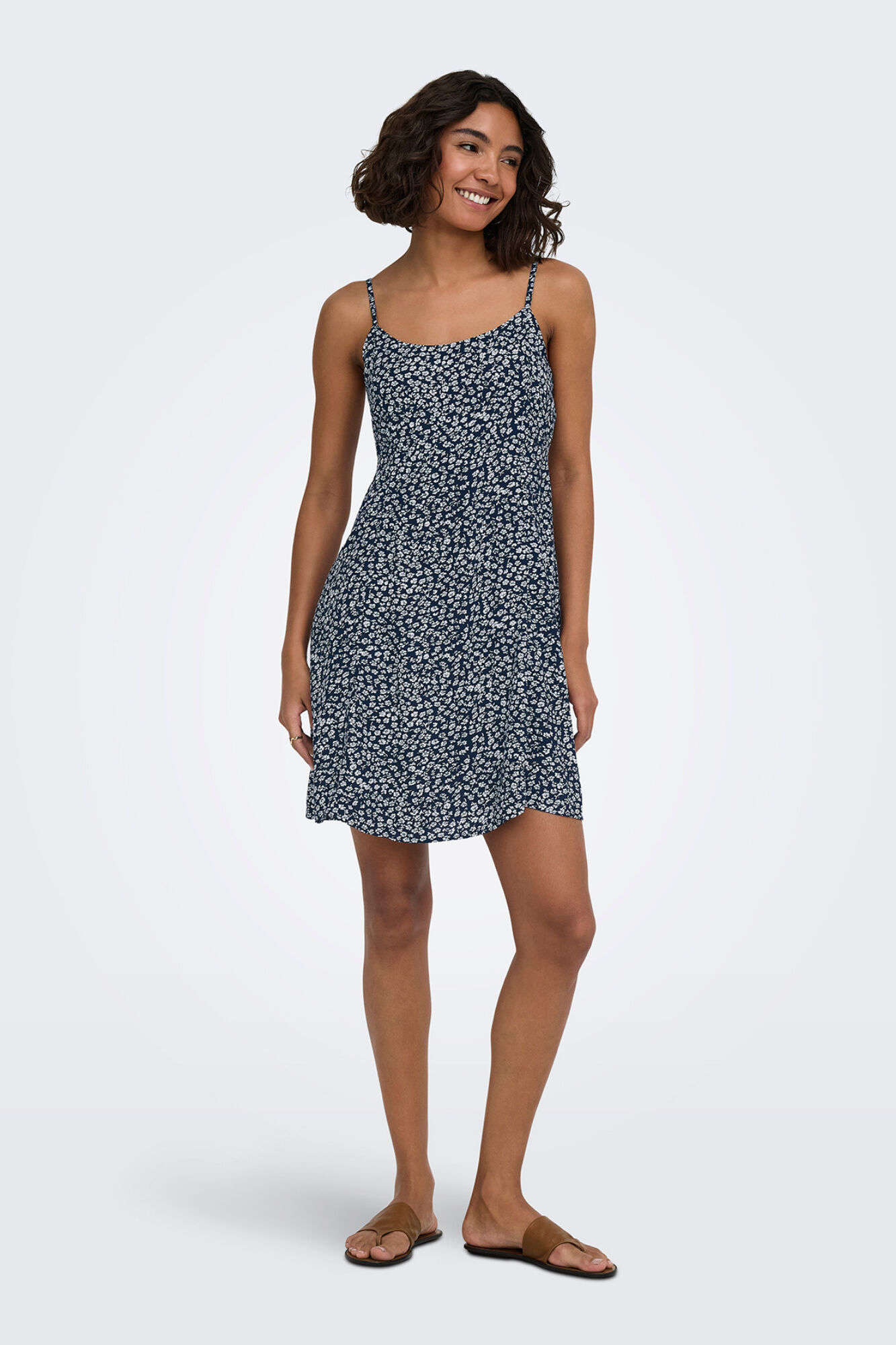 Only Vestido corto estampado floral