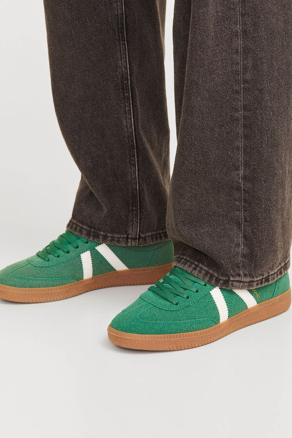 Jack & Jones Zapatillas bajas bandas laterales verde