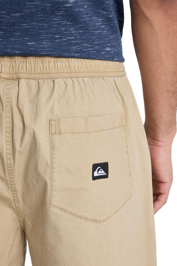 Quiksilver Cal&ccedil;&otilde;es de cintura el&aacute;stica cru
