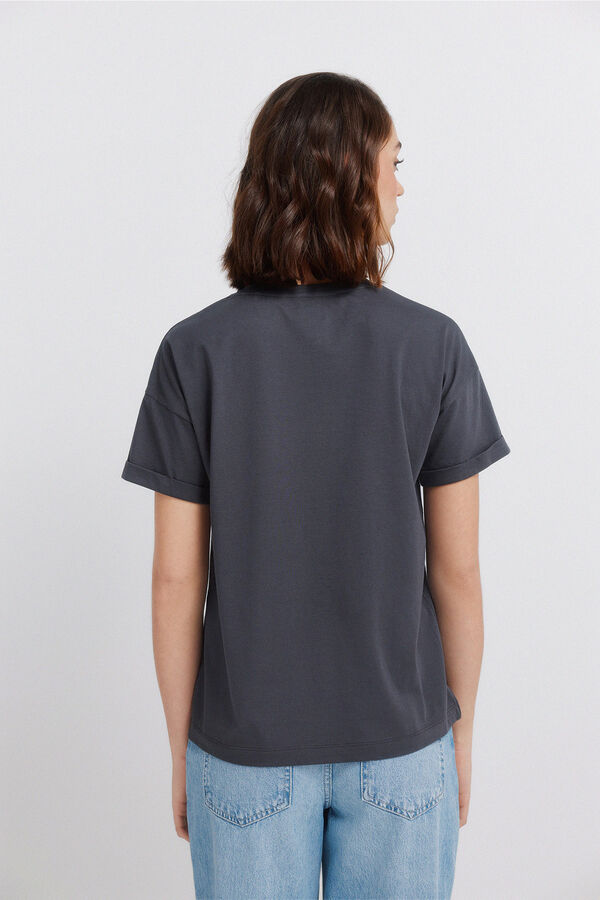 Springfield Majica sa kratkim rukavima DISNEY Siva