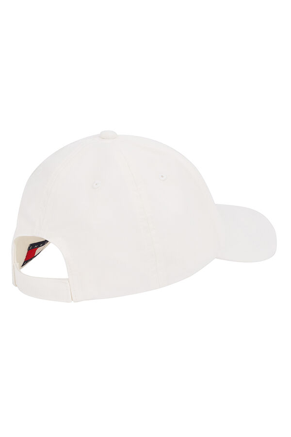 Tommy Jeans Gorra Tommy Jeans con logotipo frontal marfil