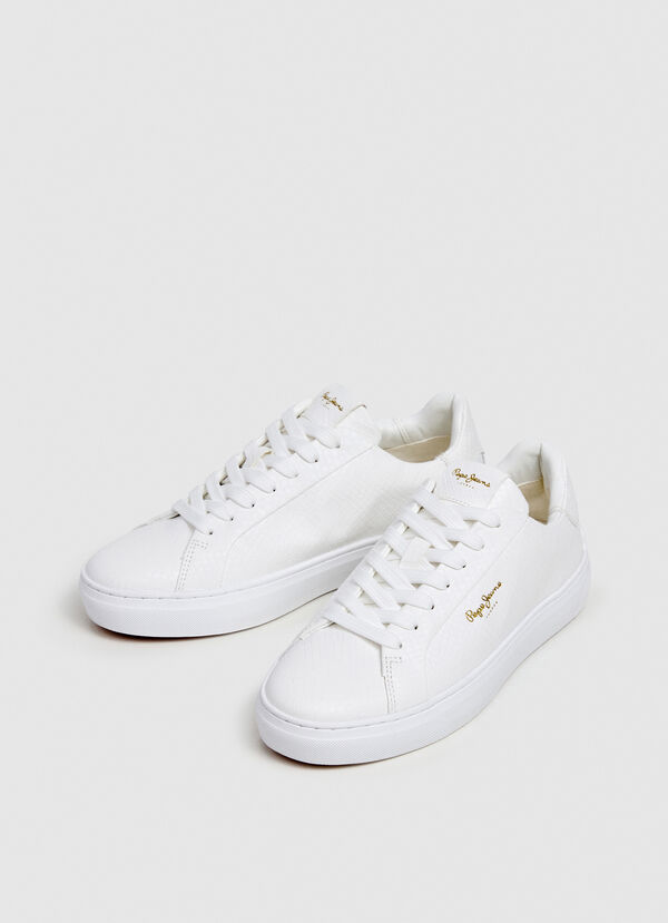 Pepe Jeans Sapatilhas Cl&aacute;ssicas Sola Cupsole branco