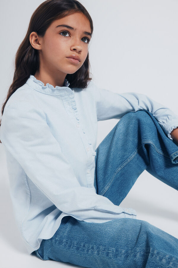 Springfield Kids Bluza dugih rukava za devojčice Plava