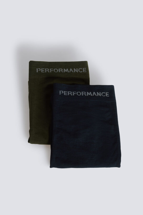 Springfield Pakovanje od 2 komada sportskih be&scaron;avnih bokserica Plava