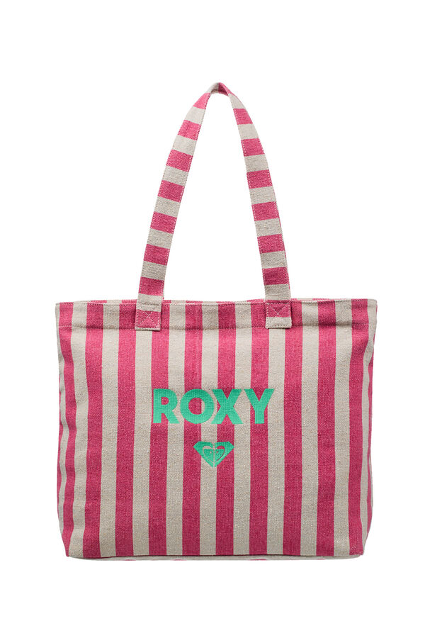 Roxy Bolsa de playa fucsia