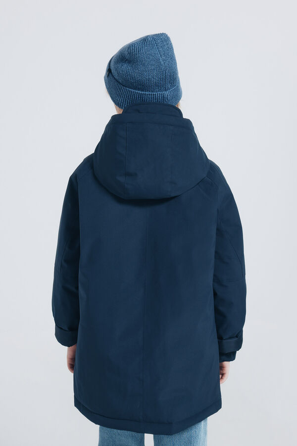 Springfield Kids Navy blue parka for boys Plava