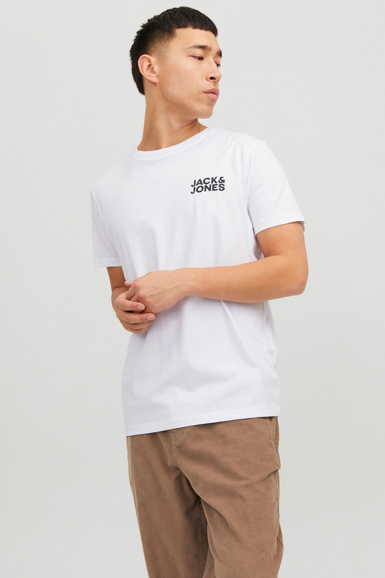 Jack & Jones T-shirt regular fit com logo pequeno