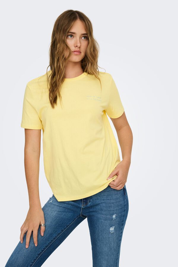 Only Short-sleeved T-shirt imprim&eacute;