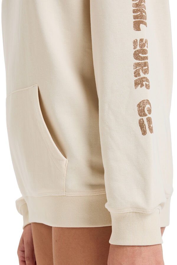 Roxy Sudadera con capucha para Mujer beige