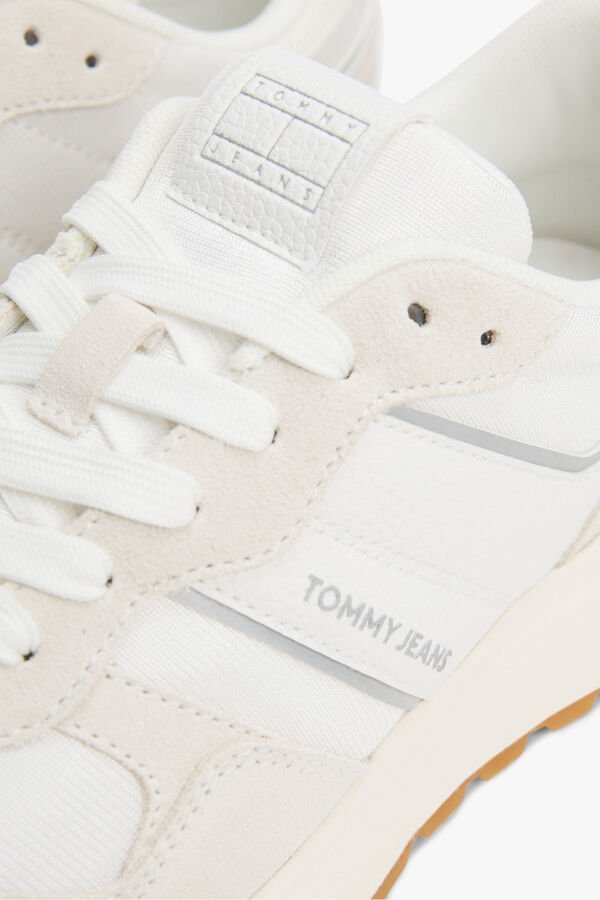 Tommy Jeans T&ecirc;nis de corrida feminino Tommy Jeans branco