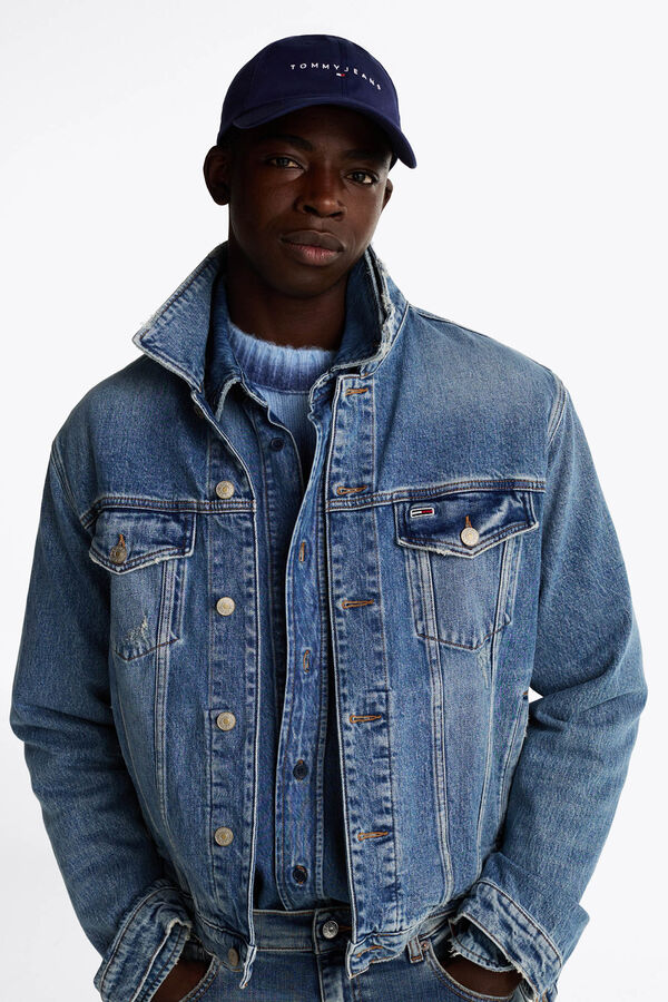 Tommy Jeans Bon&eacute; Tommy Jeans com logotipo frontal azul