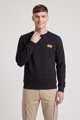 Jack & Jones Sweatshirt gola redonda preto