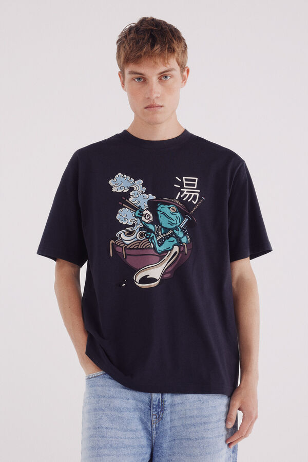Springfield Frog T-shirt Plava