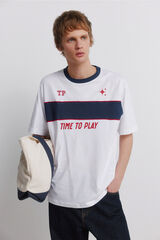 Springfield T-shirt time to play branco