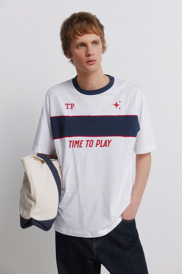 Springfield T-shirt time to play branco