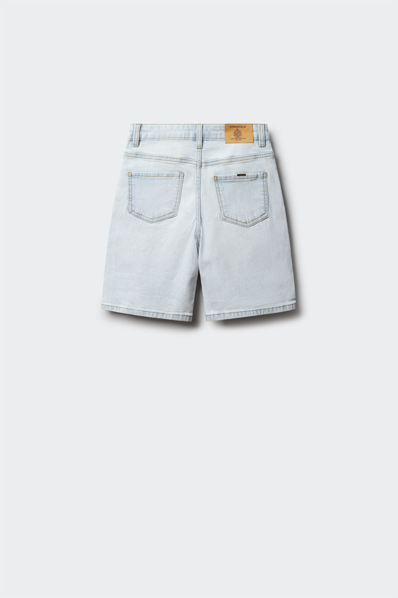 Springfield Kids Bermuda slim em denim para menino