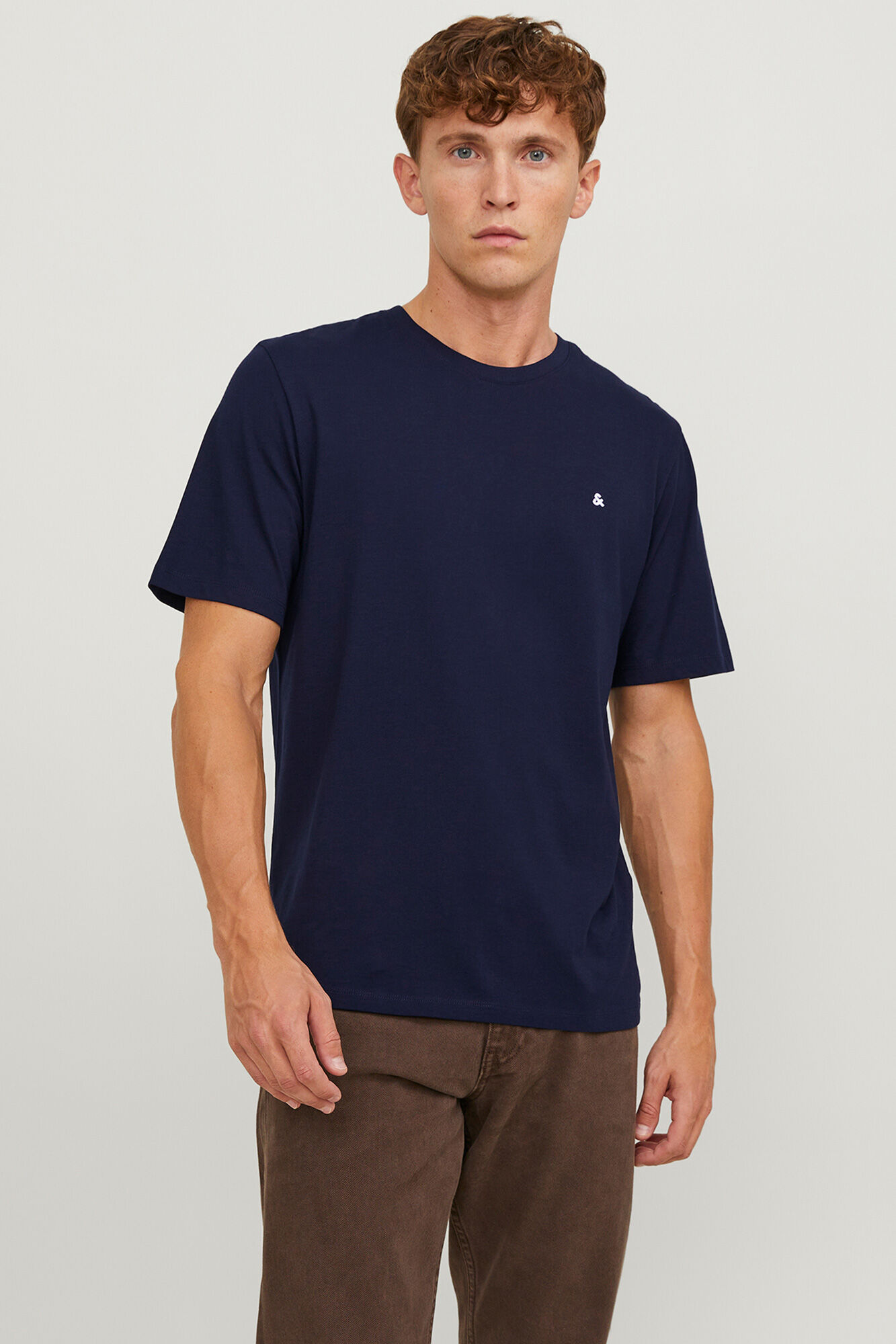 Jack & Jones T-shirt b&aacute;sica regular fit