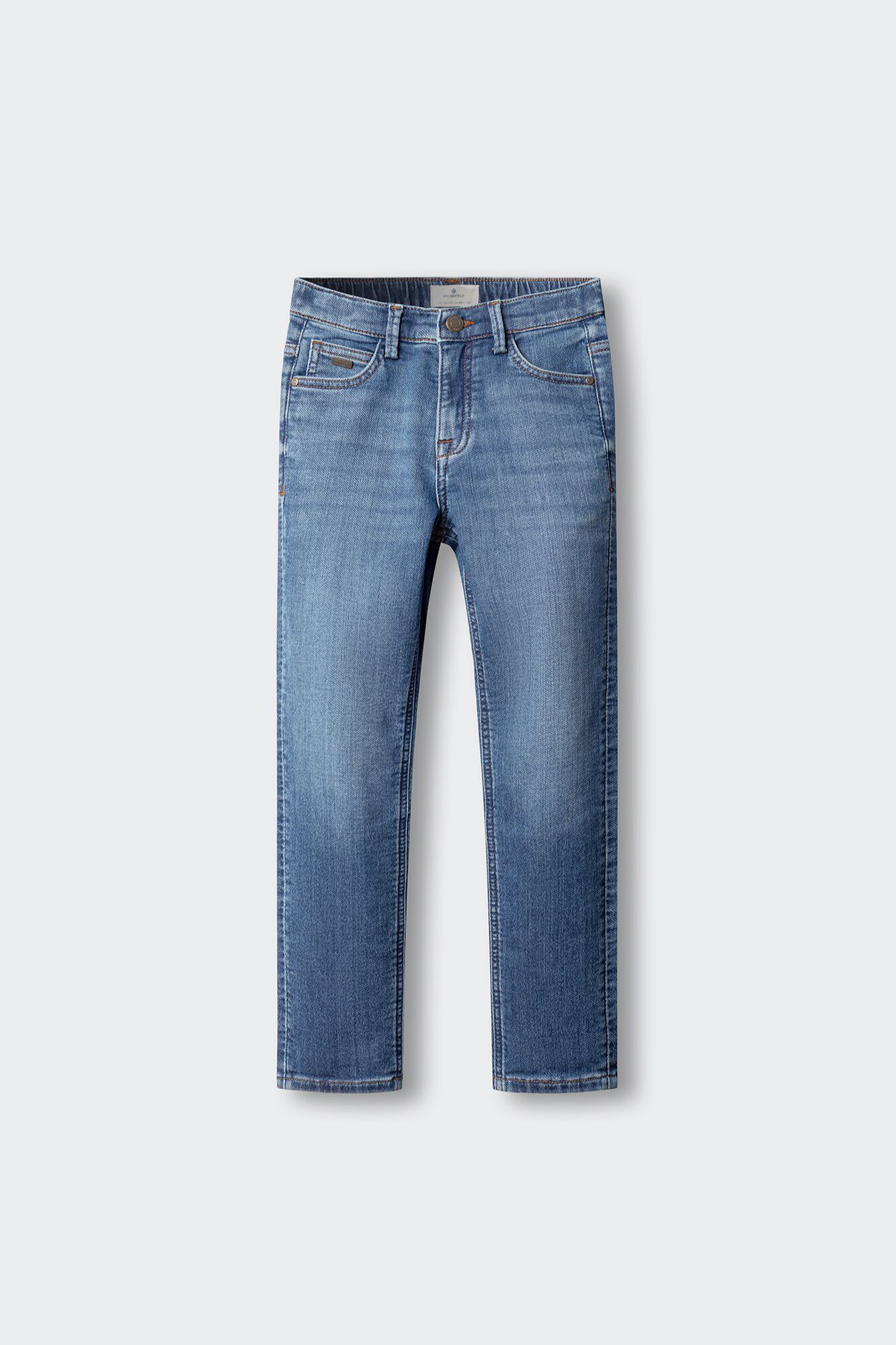 Springfield Kids Pantal&oacute;n denim knit ni&ntilde;o