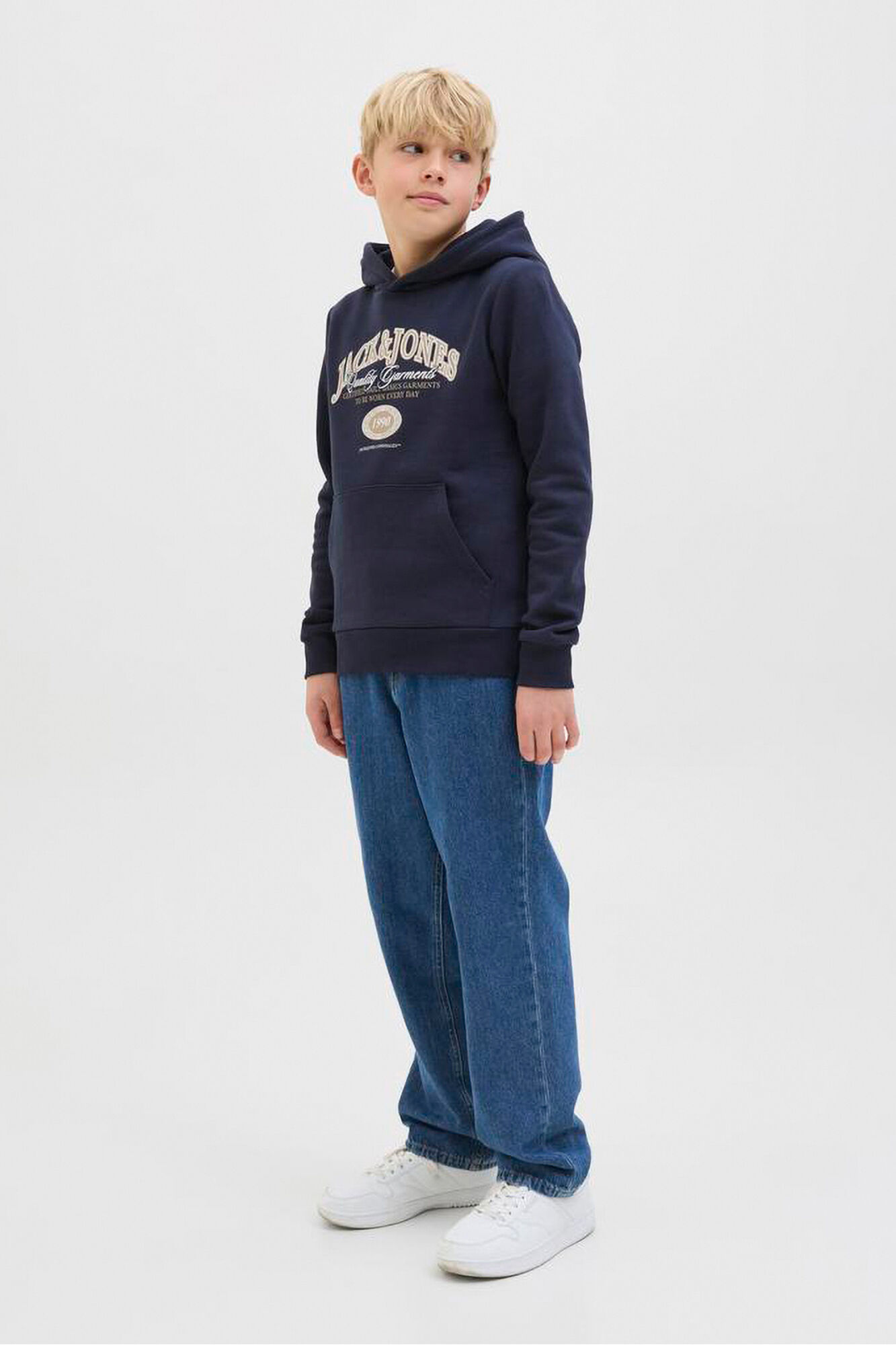 Jack & Jones Junior Sweatshirt logo com capuz
