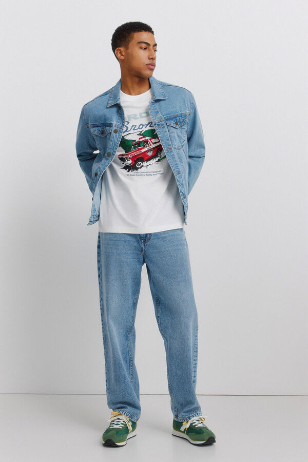 Springfield Majica sa motivom Ford Bronco 1980  Bela