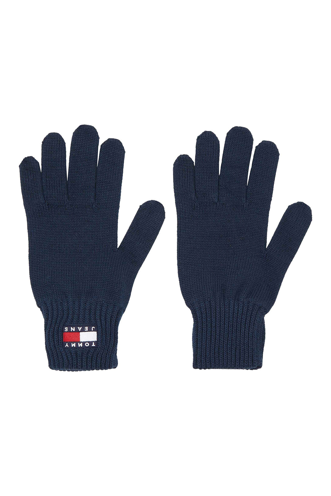 Tommy Jeans Luvas de malha azul malha Tommy Jeans