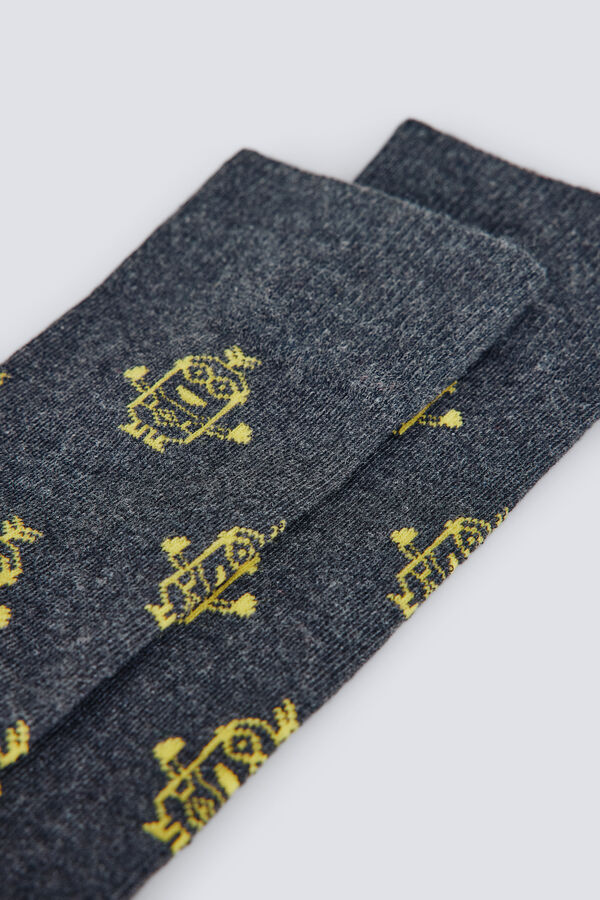 Springfield Meia Minions cinzento