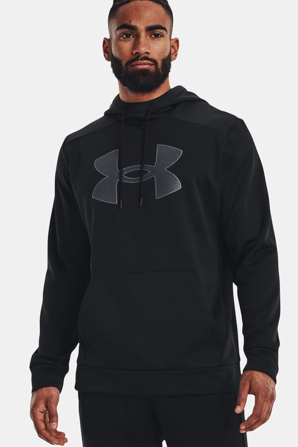 Springfield Sweatshirt com capuz logo estampado  preto