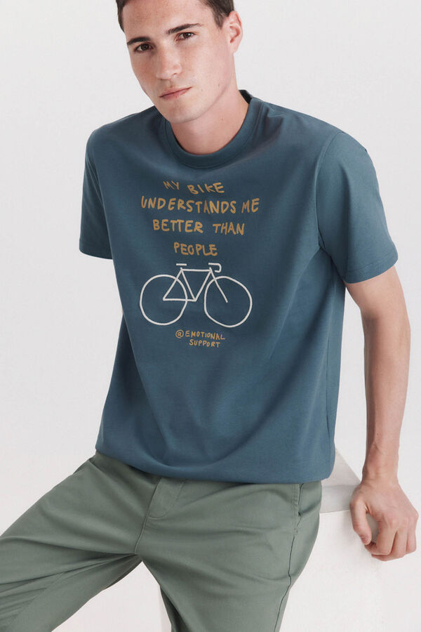 Springfield Majica My Bike Plava