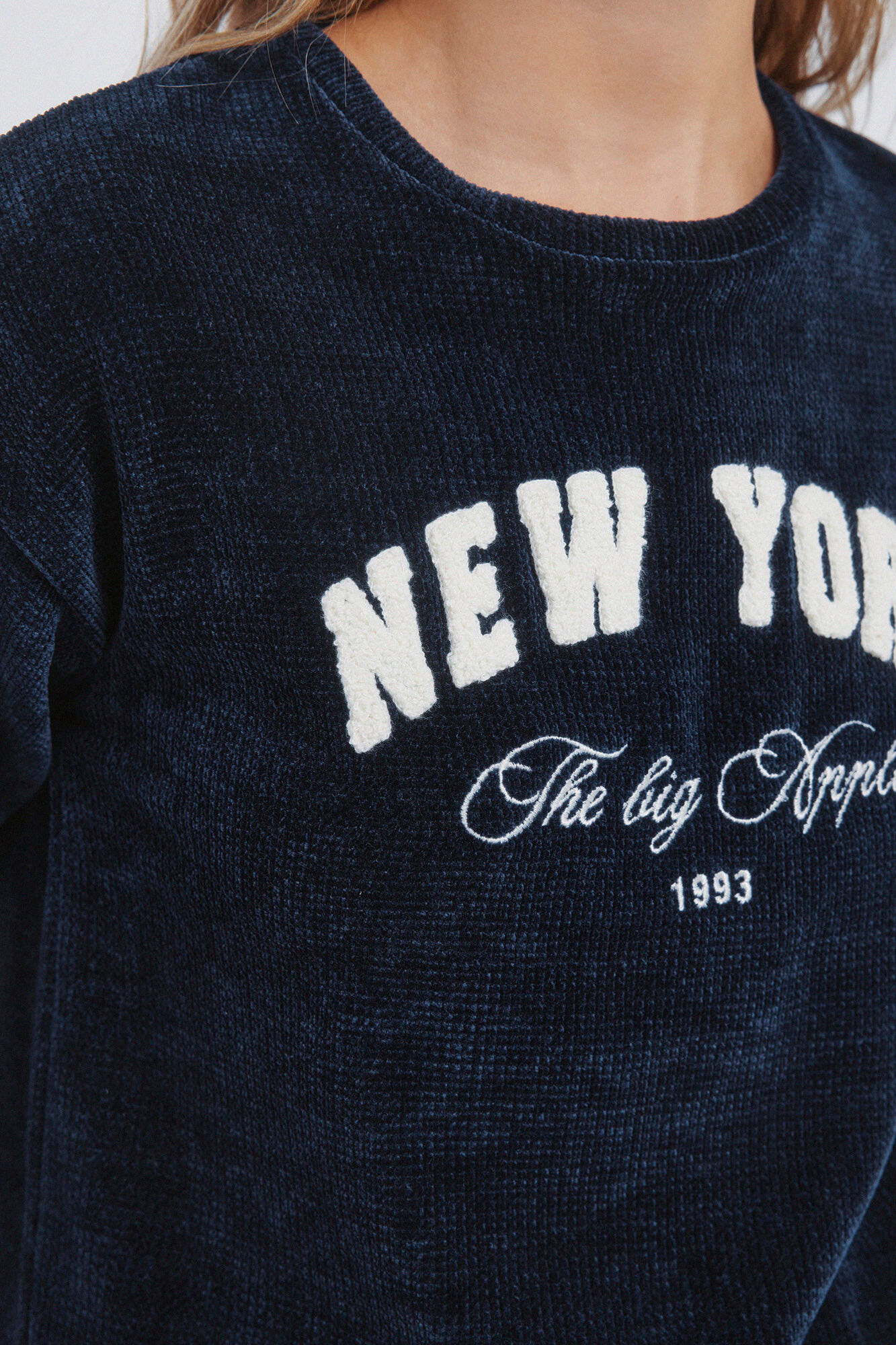 Pull Femme Springfield - Col Rond, Manches Longues, Qualité, Basique Urbain - 5