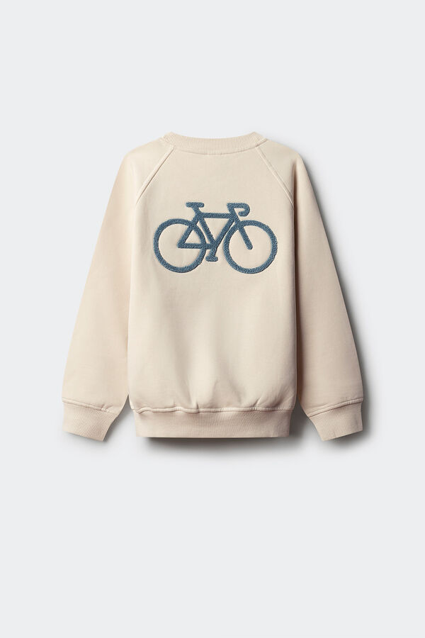 Springfield Kids Children's hood bike sweatshirt Bež