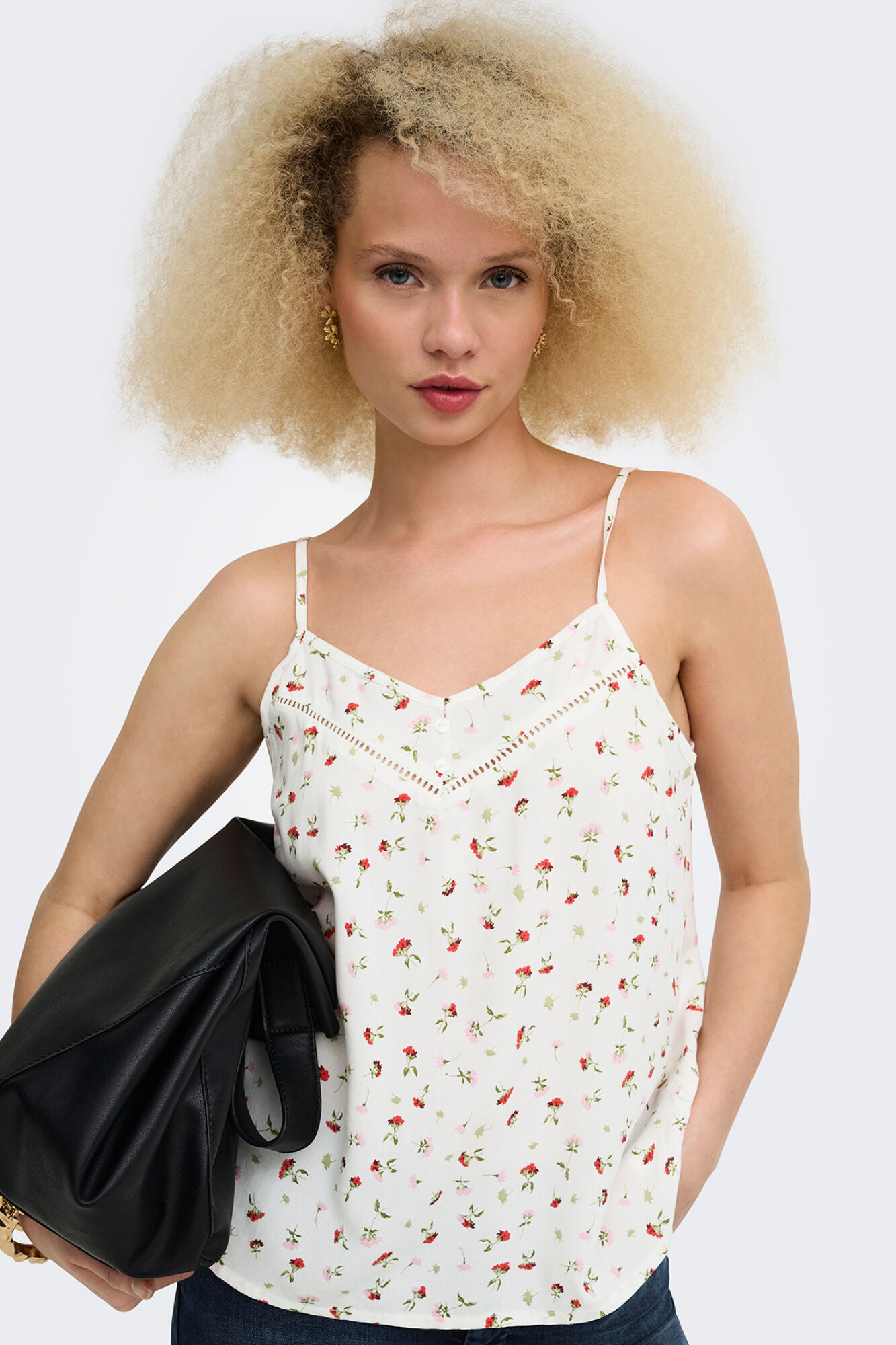 Only Top estampado floral