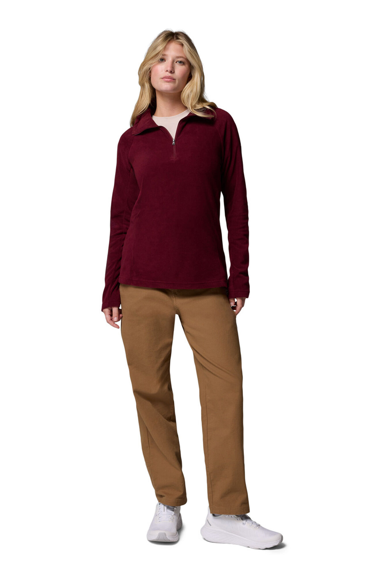 Columbia Forro polar con media cremallera