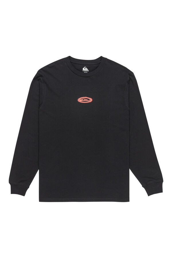 Quiksilver Ev Heaven Like - Camiseta para homem de manga comprida preto